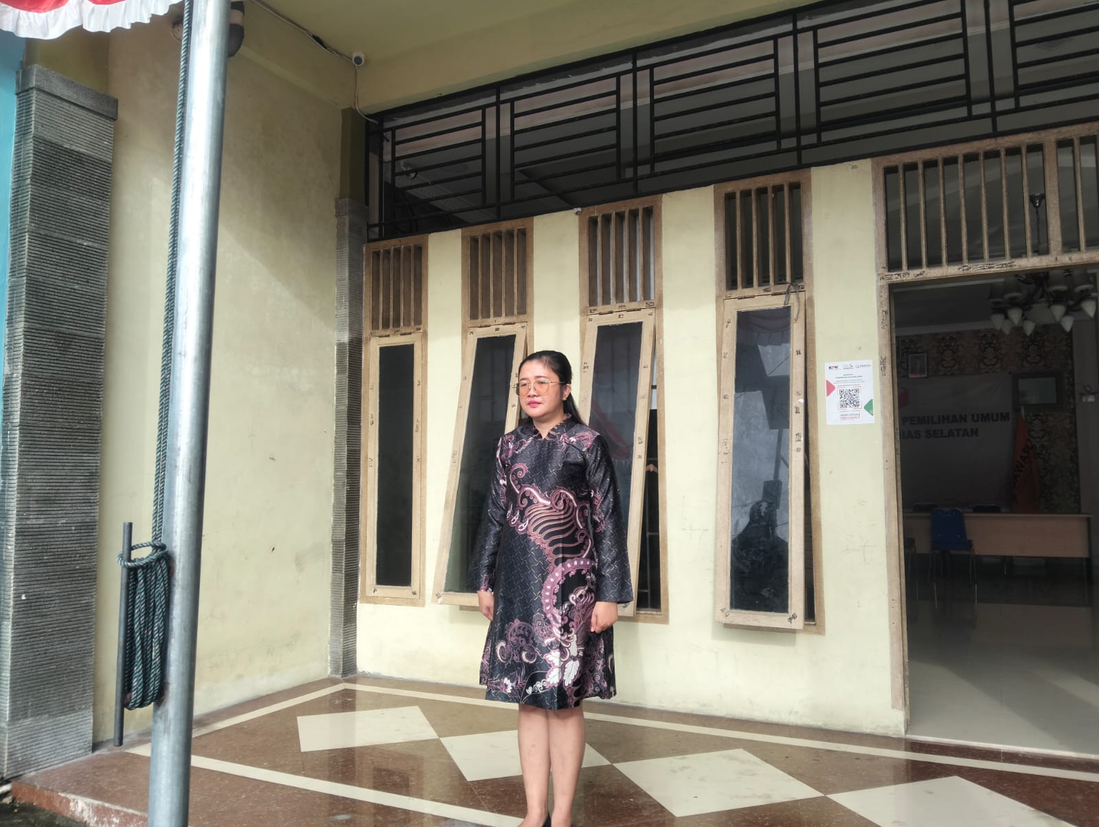 Foto: Ketua Bawaslu Kabupaten Nias Selatan, Neli Pesta Hartati Zebua menegaskan bahwa usia tujuh tahun bukan hanya angka, tetapi simbol perjalanan panjang, pengalaman, dan komitmen lembaga dalam menjaga integritas demokrasi di bumi Nias Selatan, Teluk Dalam (Jumat, 15/08/2025)