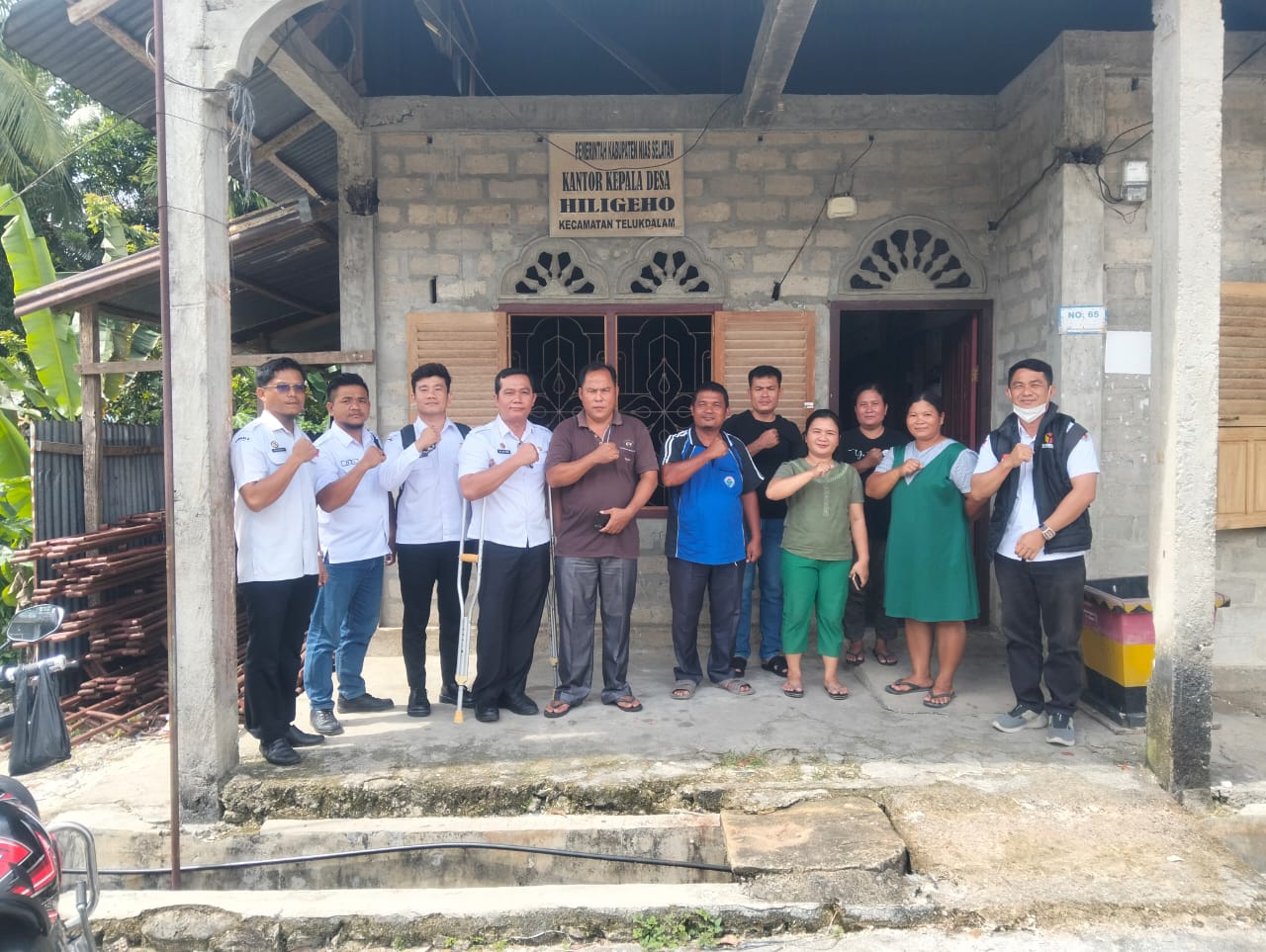 melaksanakan Uji Petik Pemutakhiran Daftar Pemilih Berkelanjutan (PDPB) Triwulan IV Tahun 2025 di Desa Hiligeho, Kecamatan Telukdalam, pada Kamis (14/11/2025)