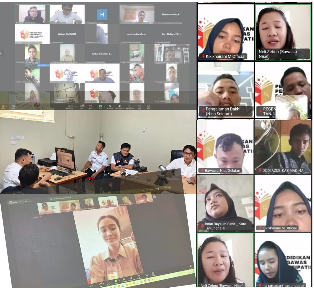 Foto: Narasumber, Fasilitator dan Co Fasilitator bersama Peserta Pendidikan Pengawas Partisipatif (P2P) Rabu, 19/11/2025