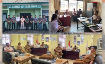 Bawaslu Nias Selatan Koordinasi dengan Stakeholder di wilayah Kabupaten Nias Selatan dalam Rangka Pengawasan PDPB (21/07/2025)