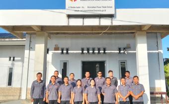 Foto: Pelaksanaan Apel Perdana pada Awal Tahun 2026 di Lingkungan Kantor Bawaslu Kabupaten Nias Selatan yang beralamat di Jalan Baloho Indah, Kelurahan Pasar Teluk Dalam (Senin, 05/01/2026)