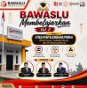 Foto : Flyer Kegiatan Pelaksanaan Bawaslu Membelajarkan Volume 2
